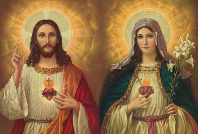 Sagrado Corazónn de Jesús e Inmaculado de Maria